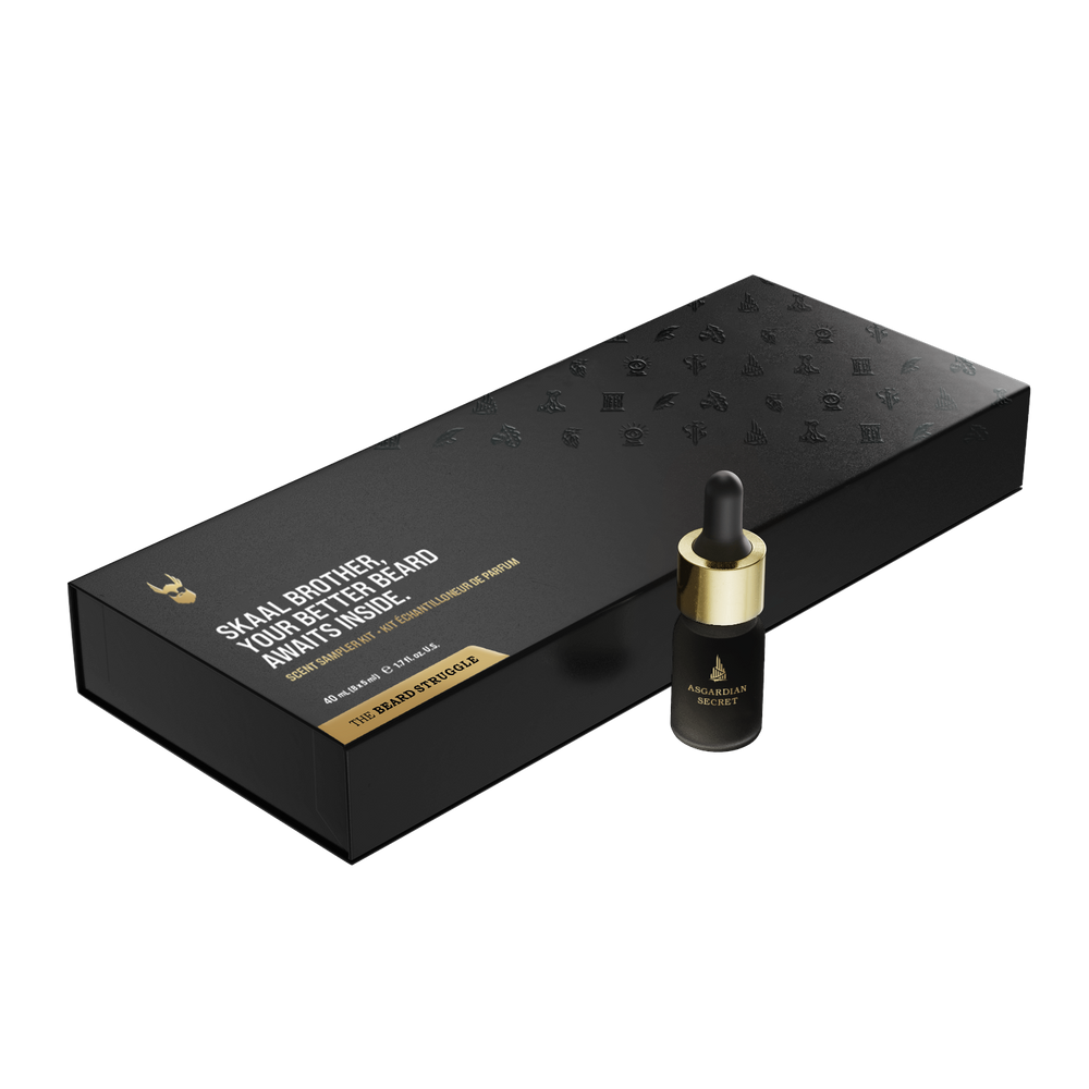 Bartöl Probeset Bartöl Probeset mit 8 verschiedenen Düften