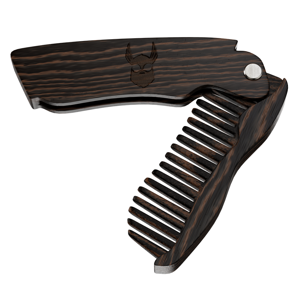 Bartkamm Perfekter Kamm für unterwegs von TheBeardStruggle