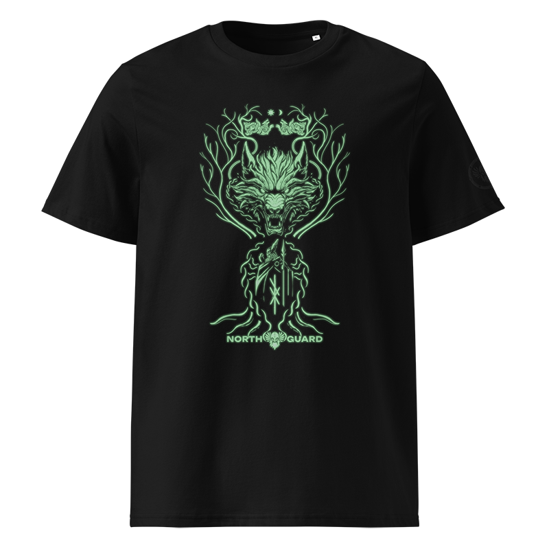 Fashion T-Shirt “Fenrir’s Wrath” Fashion T-Shirt “Fenrir’s Wrath” Grün