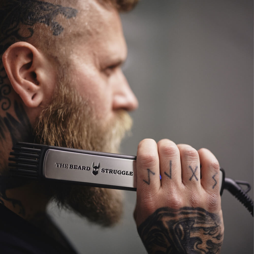EU Havamal (Bartglätter mit Kabel) Technologie zur Glättung von Frizz