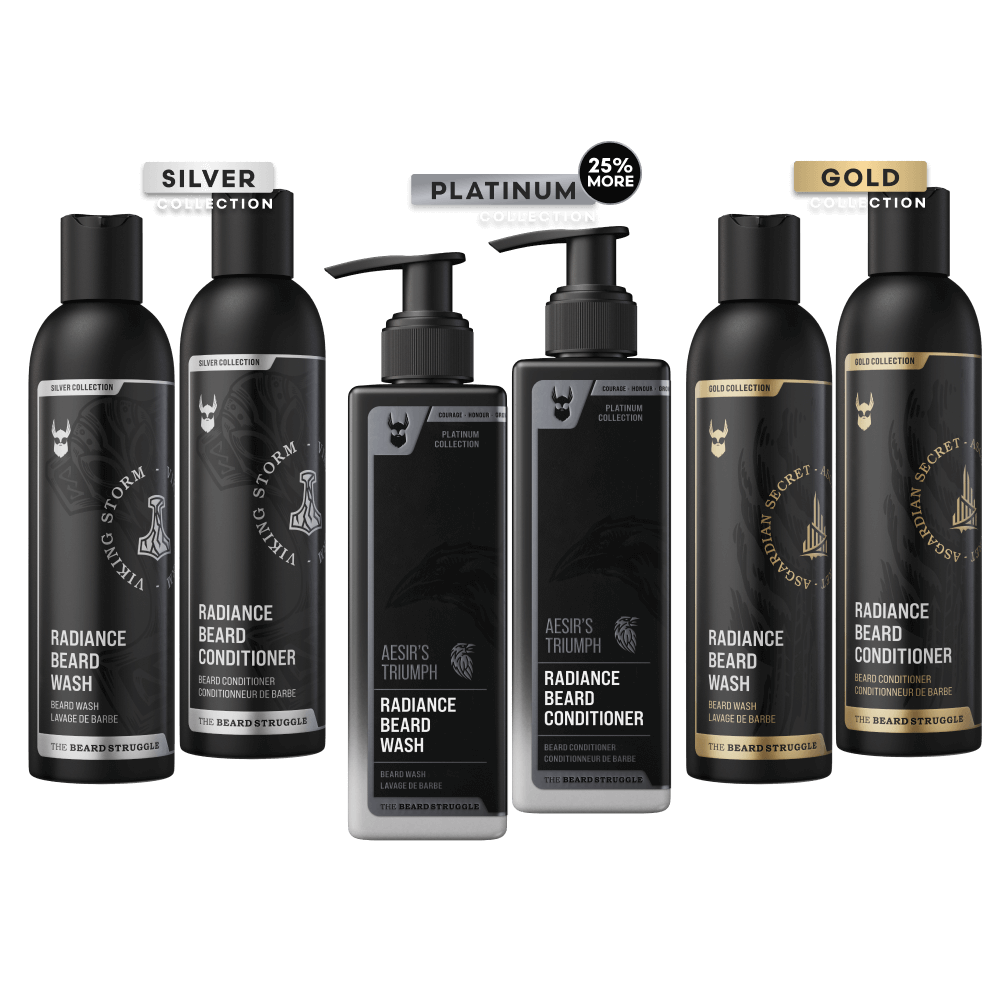 Bartshampoo und Bartspülung (Set)